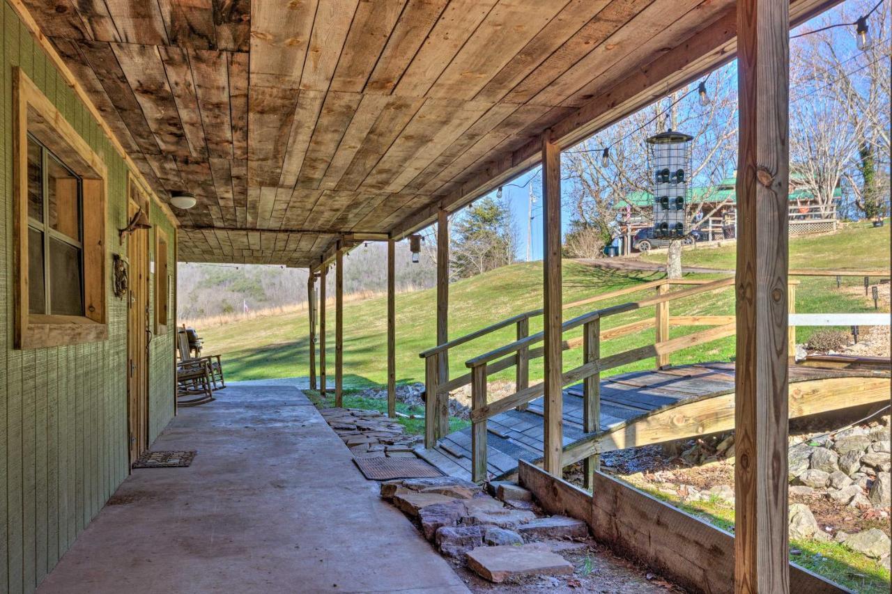 Pet-Friendly Blue Ridge, Cherokee Forest Retreat! Greeneville Exteriér fotografie