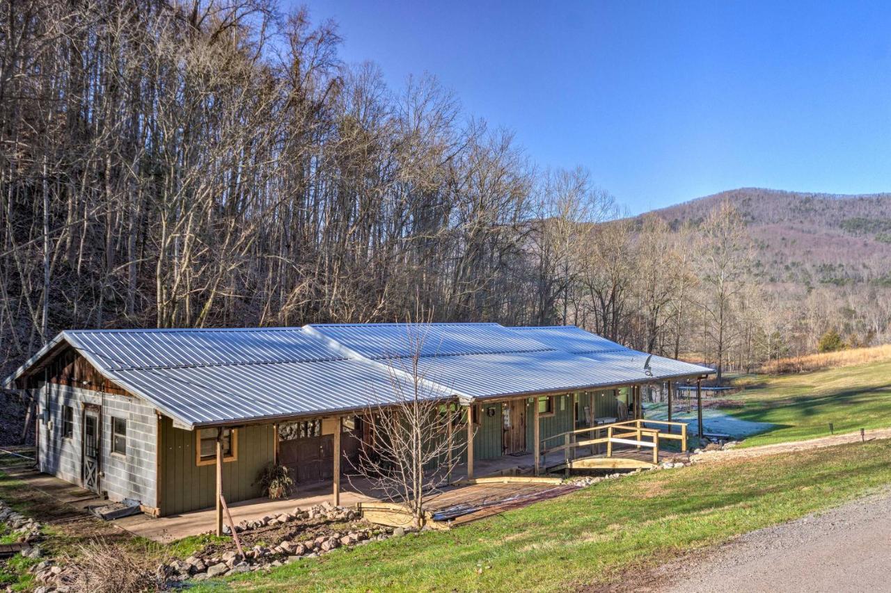 Pet-Friendly Blue Ridge, Cherokee Forest Retreat! Greeneville Exteriér fotografie